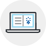 Illustration of a laptop