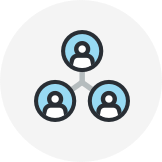 Illustration of a network Illustration of a network