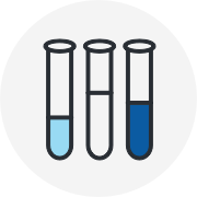 Illustration of test tubes Illustration of test tubes
