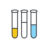 Illustration of test tubes Illustration of test tubes