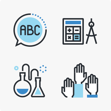Core subjects icon Core subjects icon