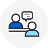 Avatars talking icon