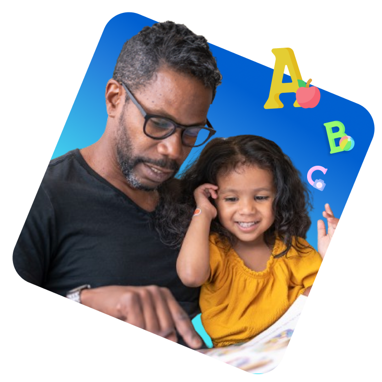 Dad and child