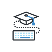Graduation hat icon Graduation hat icon